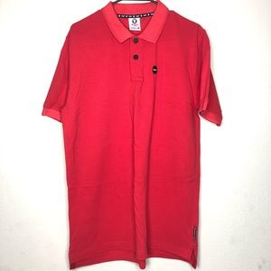 Aape By A Bathing Ape Orange Men’s Polo
